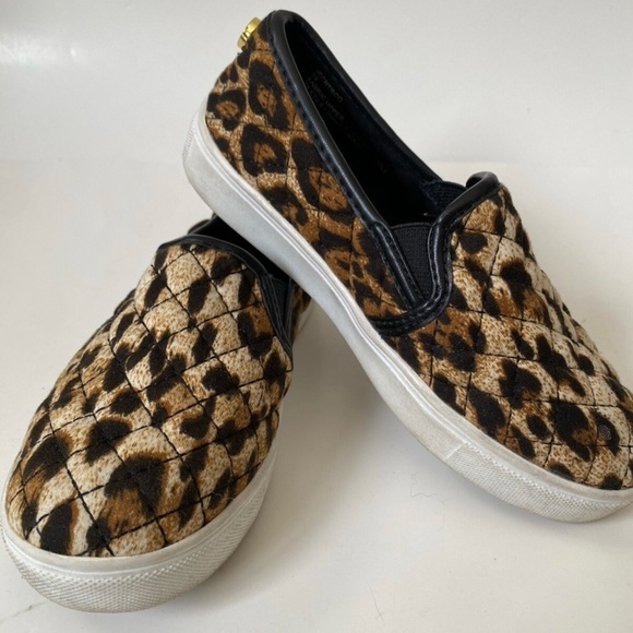 Steve Madden Shoes - Steve Madden Kids Leopard Slip-On Sneakers